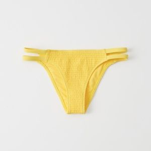 Strappy Smocked Cheeky Bottoms